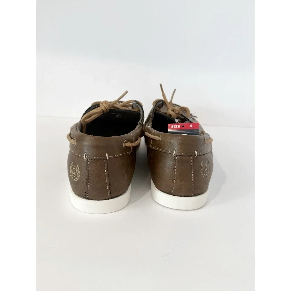 New Chaps Men's Benny Boat Shoes size 9 Casual formal comfort summer everyday